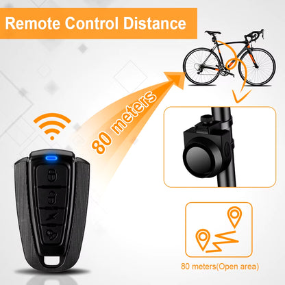 Wireless Bike Vibration Alarm for Camping and Outdoor Security 🚲🔐