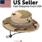 Wide Brim Sun Hat – UV Protection Bucket Hat for Men, Perfect for Hiking, Camping, Fishing, and Outdoor Adventures