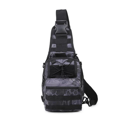 Men's Tactical Sling Backpack – Molle System Shoulder Bag for Outdoor Hiking & Camping