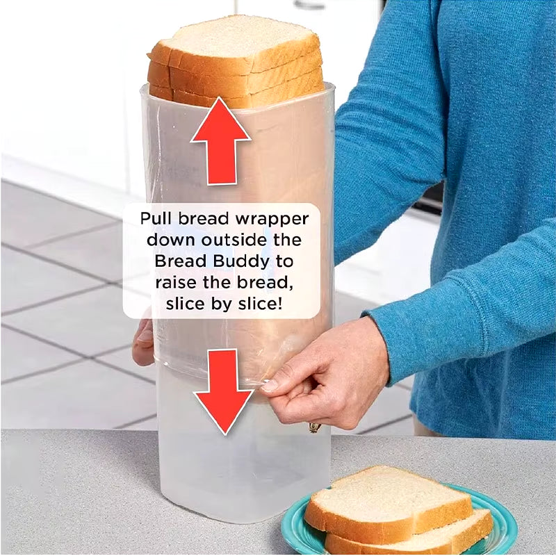 Airtight Bread Storage Box – Keep Bread Fresher, Perfect for Kitchen and Refrigerator