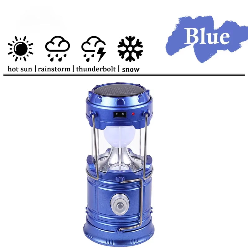 Camping Lamp USB Rechargeable Lantern Camping Light Flashlight Lighting Lantern Lamp Torch Outdoor Camping Light Waterproof