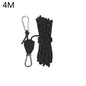 Tent Rope Hanger Pulley Hook Adjustable Lanyard Hanging Secure Non Slip for Camping Equipment Outdoor Tent Accessories