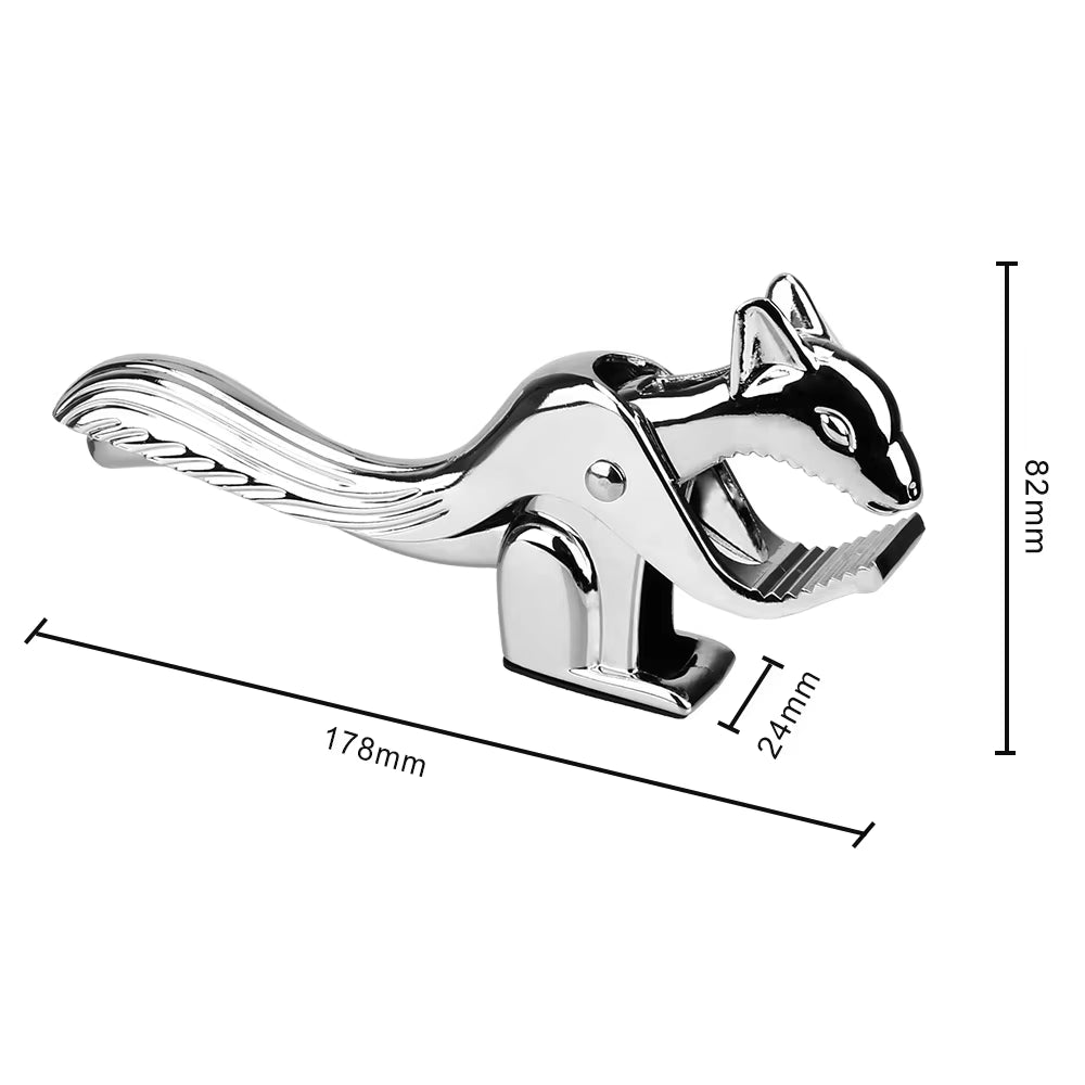 Sheller Opener Squirrel Shape Pine Pecan Hazelnut Plier Quick Walnut Cracker Almond Nut Pecan Nuts Nutcracker Multi-Function