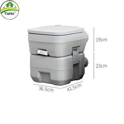 Outdoor Camping Portable Toilet Adult Children Movable Toilet Camping Toilet for Home Hospital Travel Capacity 20L Load 150Kg