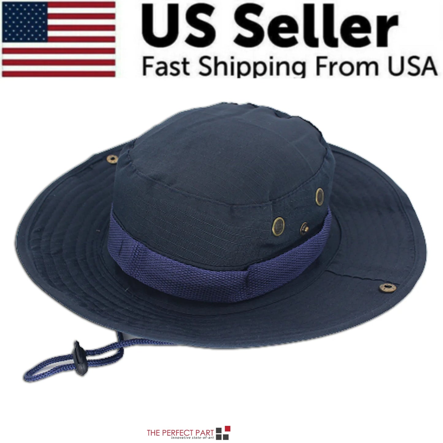 Wide Brim Sun Hat – UV Protection Bucket Hat for Men, Perfect for Hiking, Camping, Fishing, and Outdoor Adventures