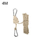 Tent Rope Hanger Pulley Hook Adjustable Lanyard Hanging Secure Non Slip for Camping Equipment Outdoor Tent Accessories