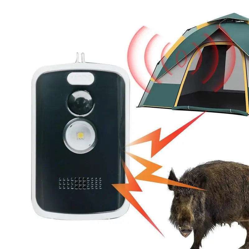 Camping Perimeter Alarm Camping Trip Wire Alarm Device Wildlife Warning Device for Camping Property Safety Night Fishing