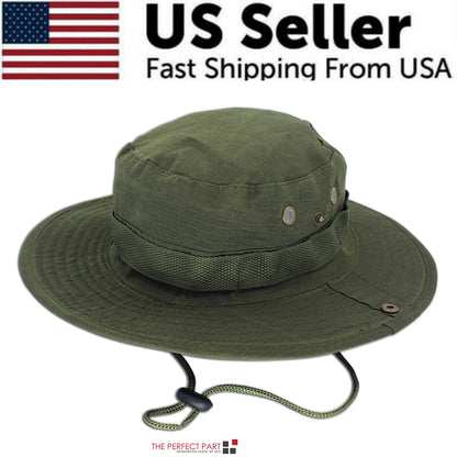 Wide Brim Sun Hat – UV Protection Bucket Hat for Men, Perfect for Hiking, Camping, Fishing, and Outdoor Adventures