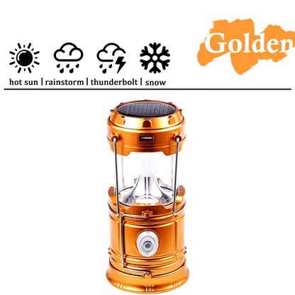 Camping Lamp USB Rechargeable Lantern Camping Light Flashlight Lighting Lantern Lamp Torch Outdoor Camping Light Waterproof