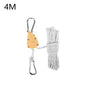 Tent Rope Hanger Pulley Hook Adjustable Lanyard Hanging Secure Non Slip for Camping Equipment Outdoor Tent Accessories