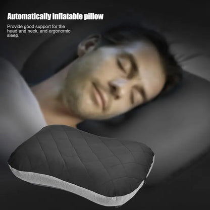 Portable Ultralight Camping Pillow Iatable TPU Camping Iatable Pillow Convenient Outdoor Camping Travel Napping Air Pillow