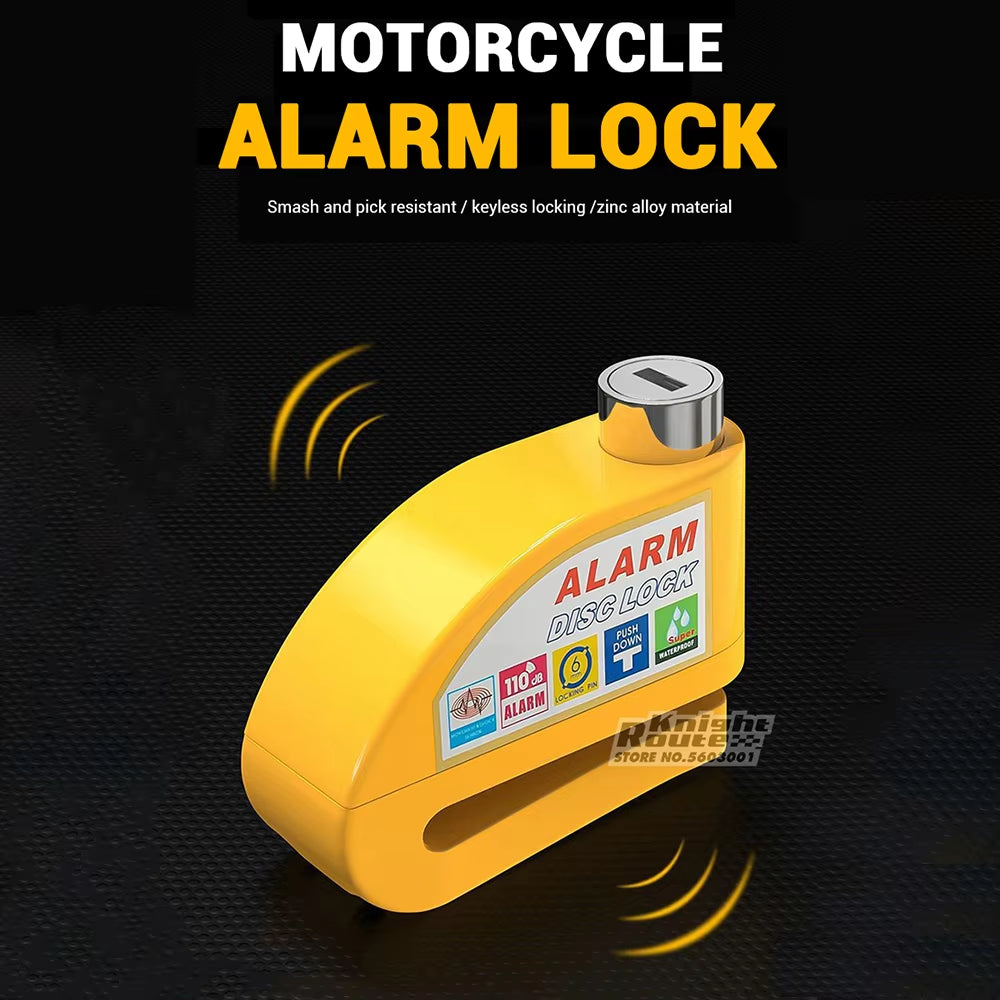 Motorcycle Security Anti-Theft Lock – Your Companion for Safe Outdoor Adventures 🛡️🏍️