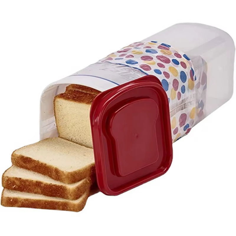 Airtight Bread Storage Box – Keep Bread Fresher, Perfect for Kitchen and Refrigerator