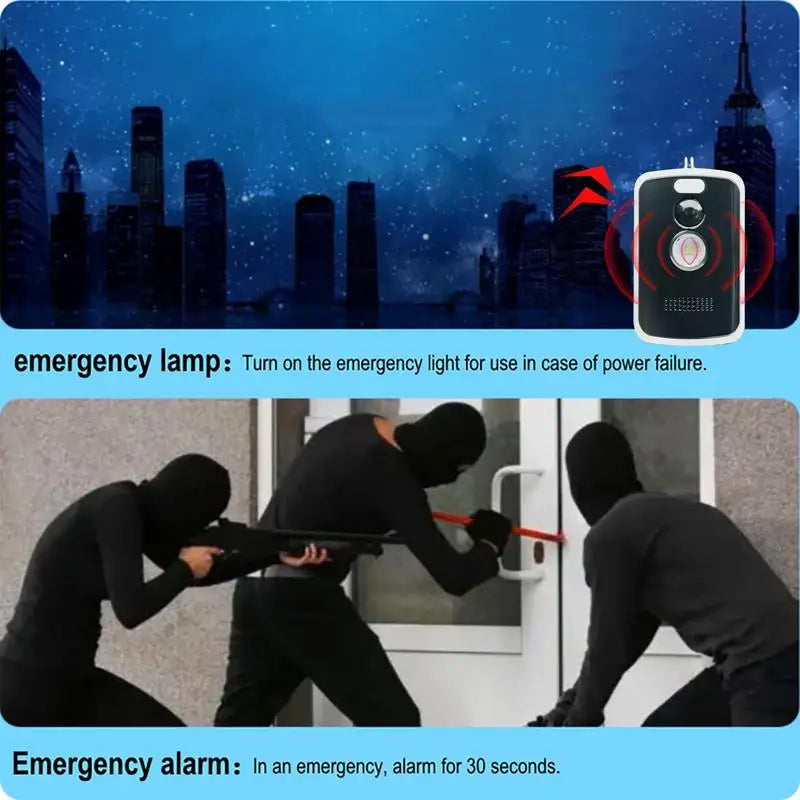 Camping Perimeter Alarm Camping Trip Wire Alarm Device Wildlife Warning Device for Camping Property Safety Night Fishing